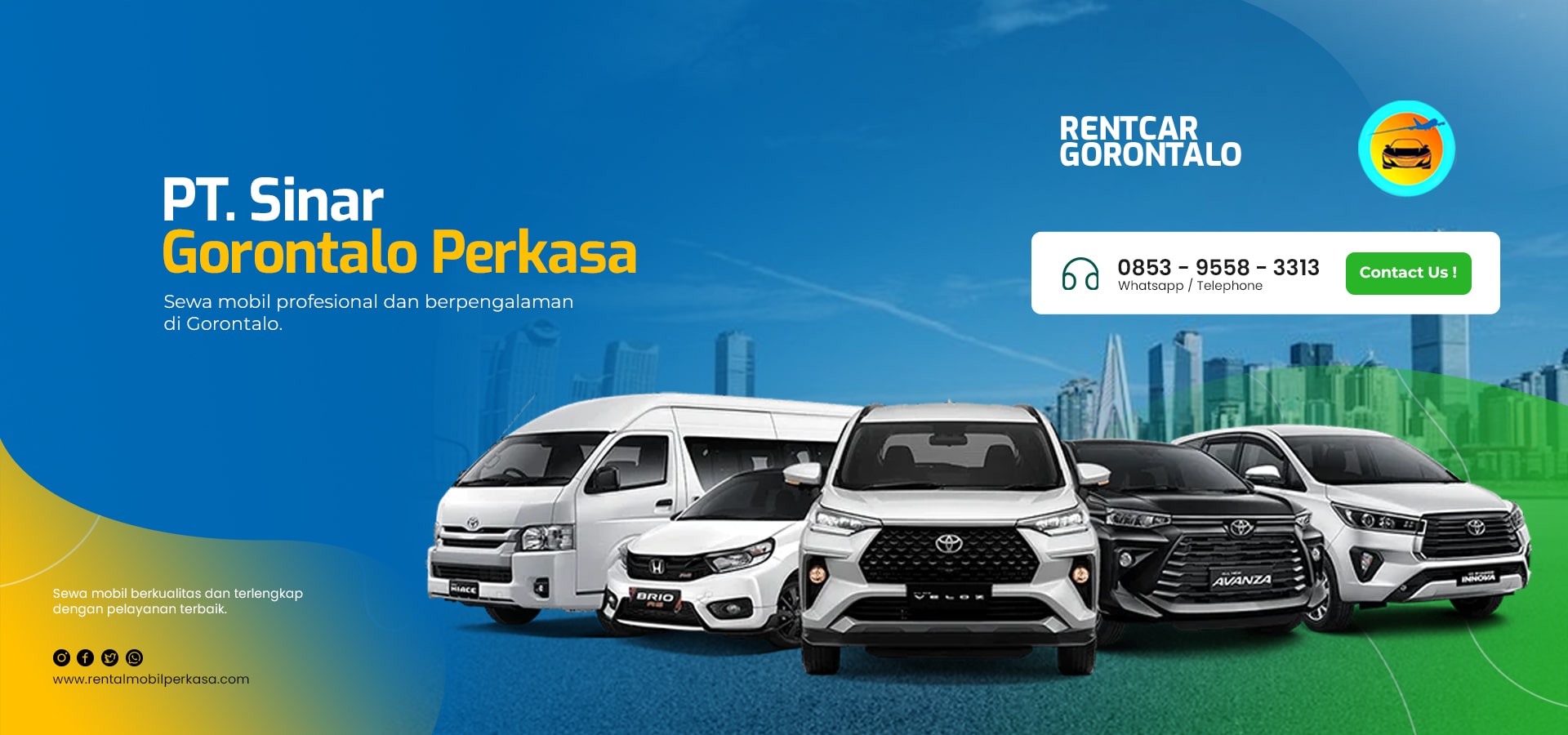 Rental mobil terbaik di Gorontalo
